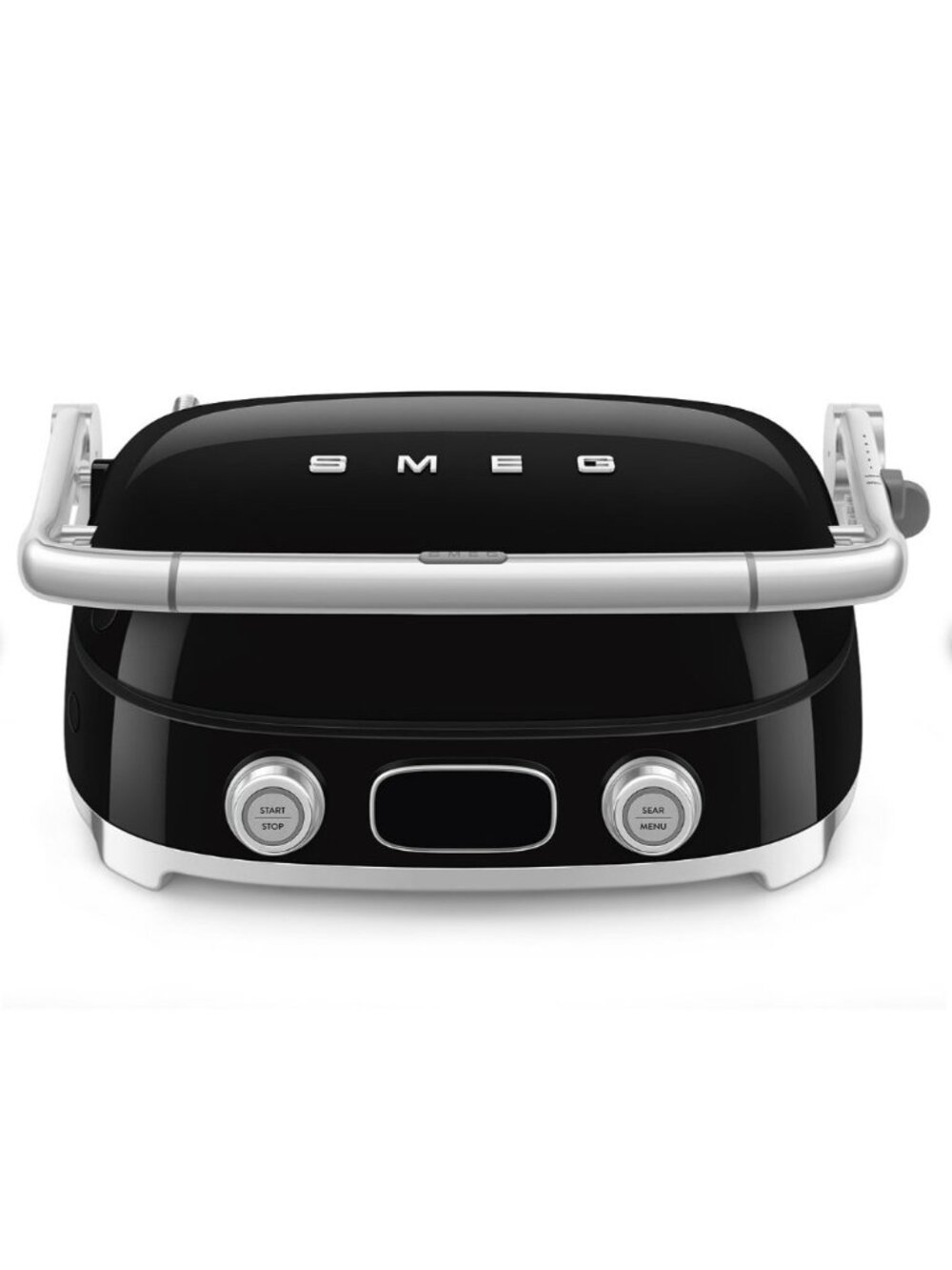 SMEG 50's Style Retro Signature Multi Use Grill Black Size One Size